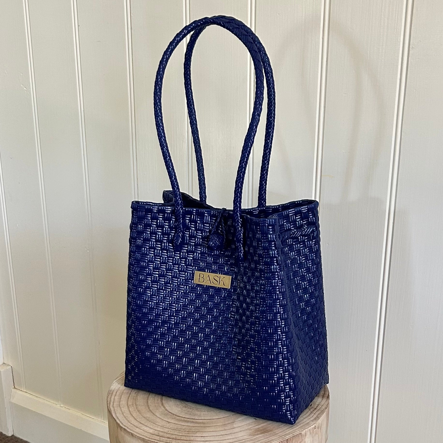 Mini Bask - Navy Mae – Bask Collective
