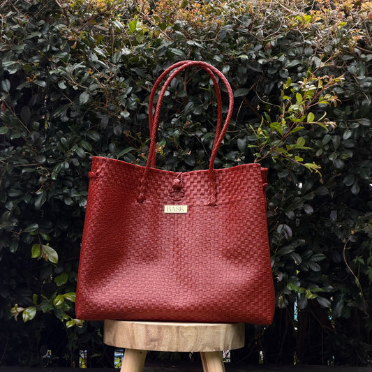 Oversized Bask - Merlot